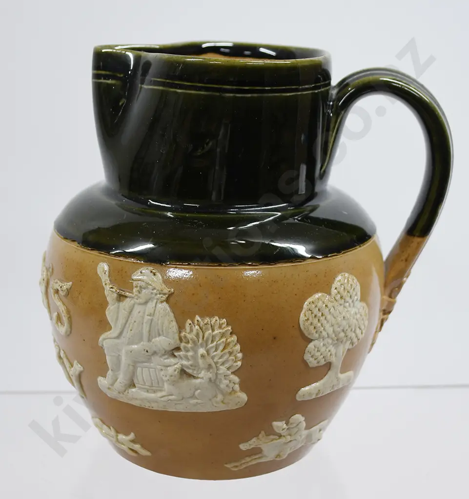 DEWAR'S WHISKY STONEWARE WHISKY WATER JUG Image 1++