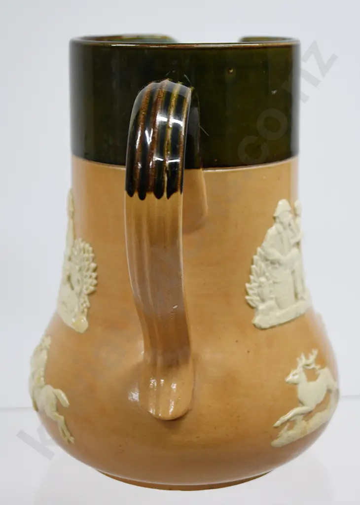 DEWAR'S WHISKY STONEWARE WHISKY WATER JUG Image 1++