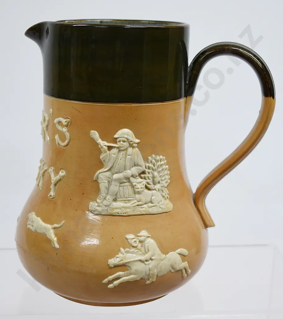 DEWAR'S WHISKY STONEWARE WHISKY WATER JUG Image 1++