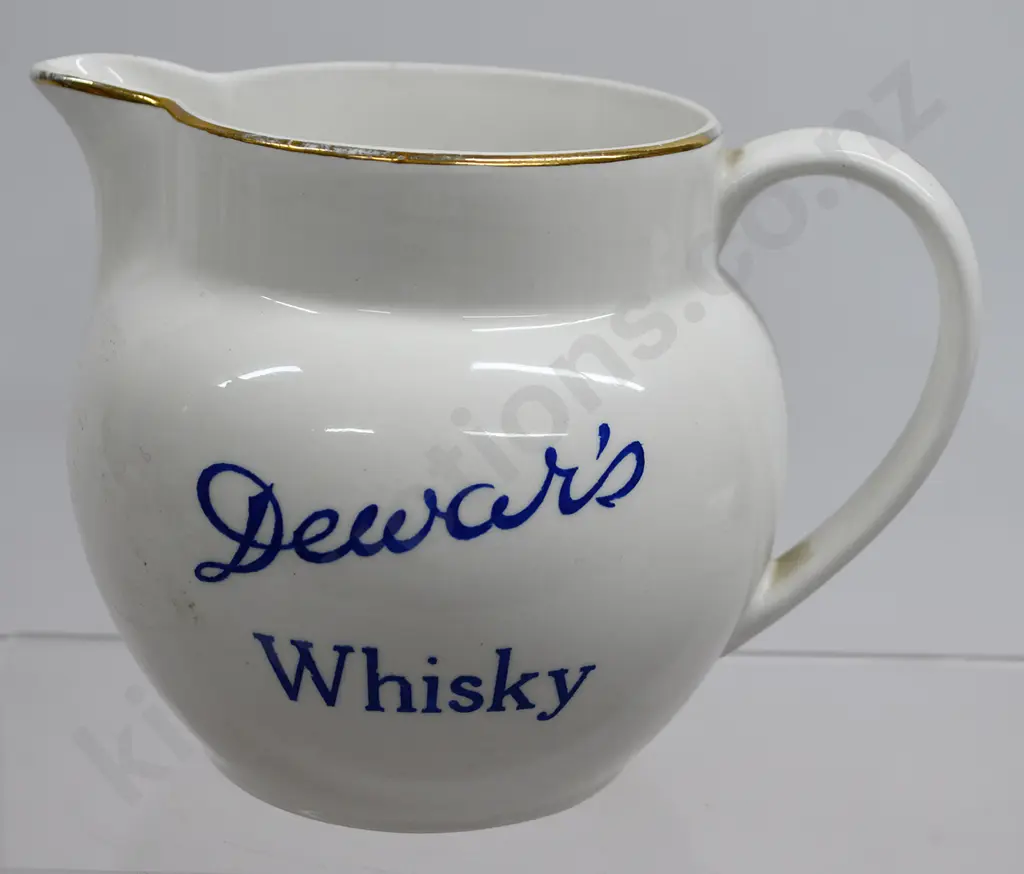 DEWARS WHISKY ADVERTISING WATER JUG Image 1++