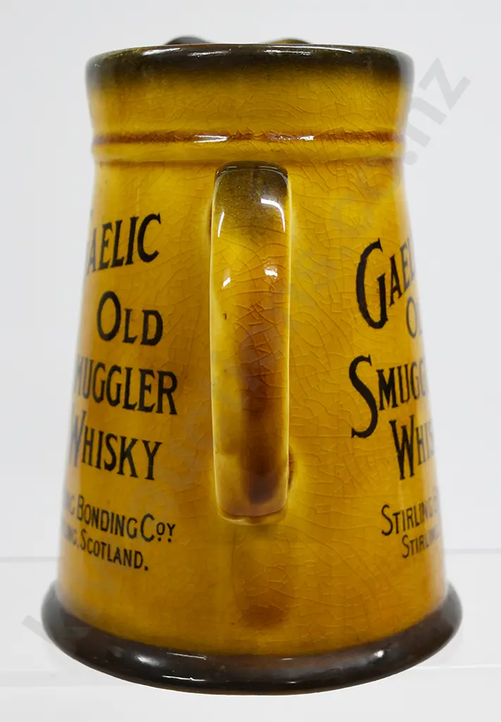 GAELIC OLD SMUGGLER ADVERTISING WHISKY WATER JUG Image 1++