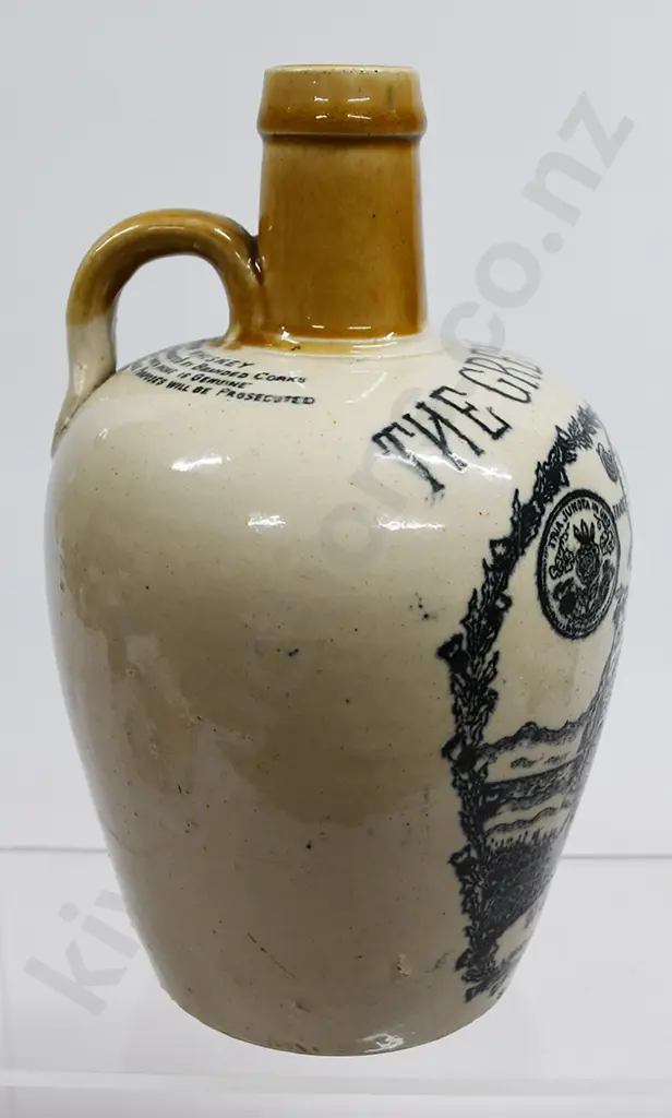 THE GREYBEARD STONEWARE WHISKY JUG Image 1++