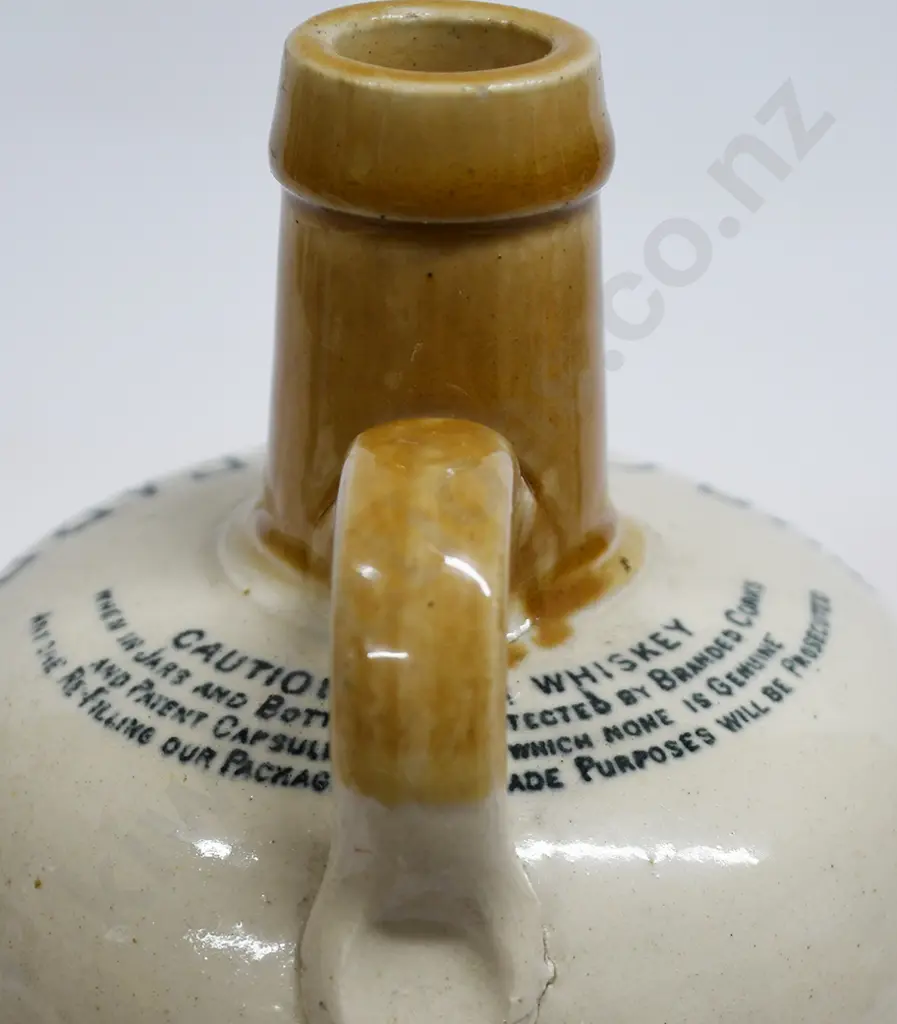 THE GREYBEARD STONEWARE WHISKY JUG Image 1++