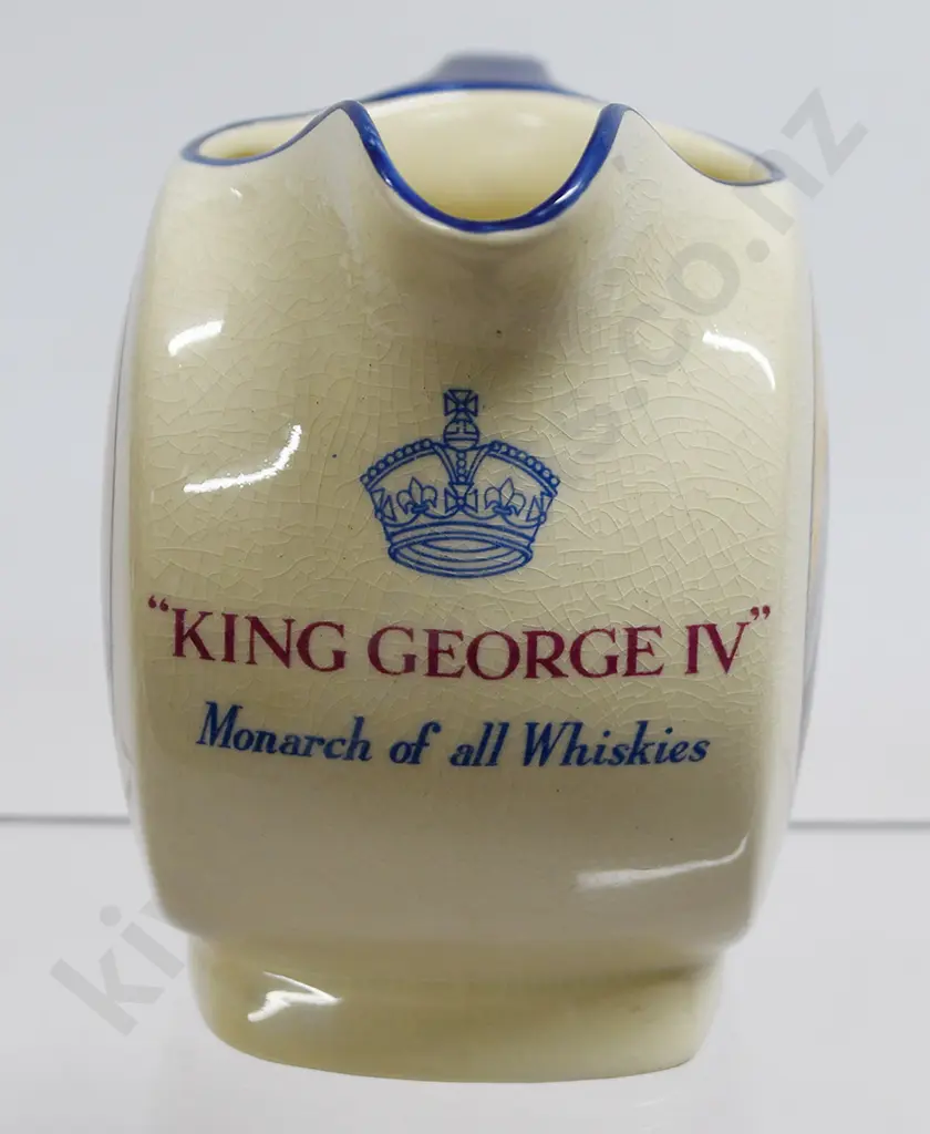 KING GEORGE WHISKY ADVERTISING WHISKEY WATER JUG Image 1++