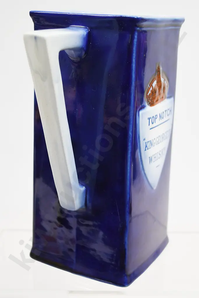 TOP NOTCH KING GEORGE IV WHISKY WATER JUG Image 1++