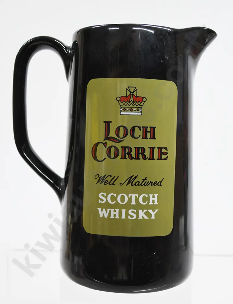 LOCH CORRIE WHISKY ADVERTISING WATER JUG Image 1++