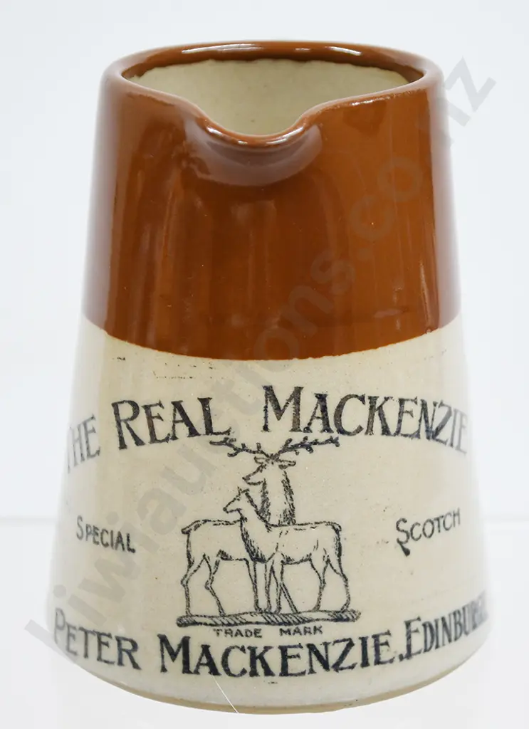 MACKENZIE WHISKY ADVERTISING WATER JUG Image 1++
