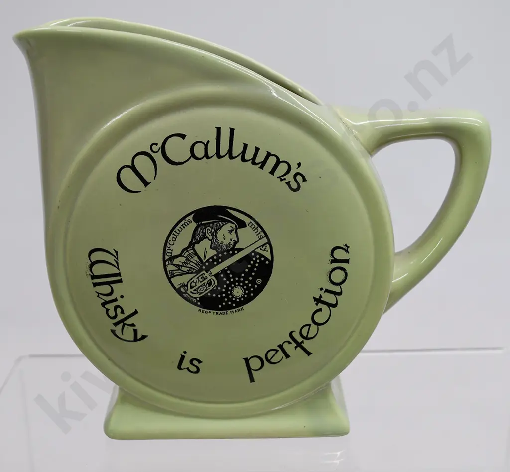 McCALLUM’S WHISKY ADVERTISING WATER JUG Image 1++