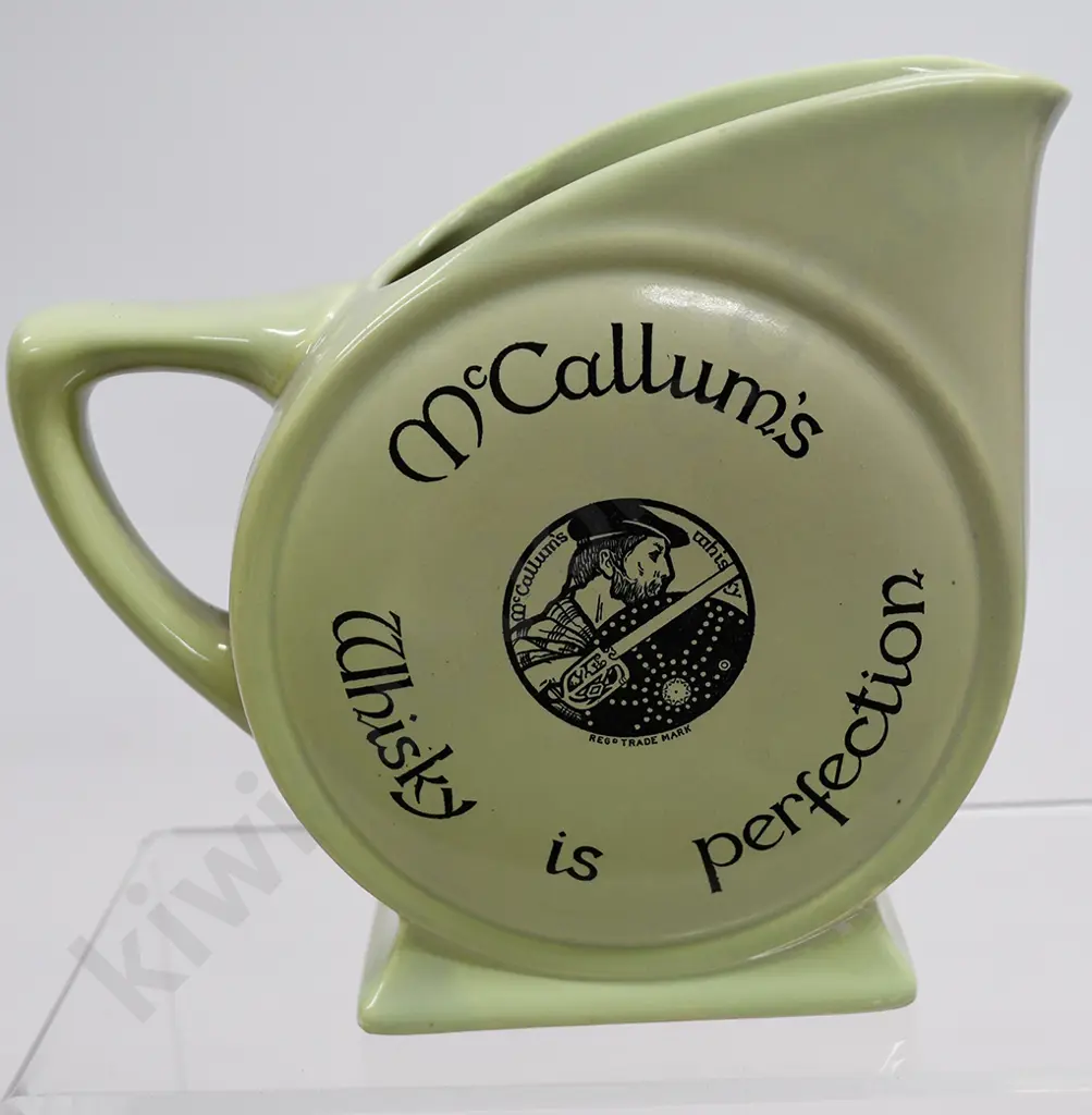McCALLUM’S WHISKY ADVERTISING WATER JUG Image 1++