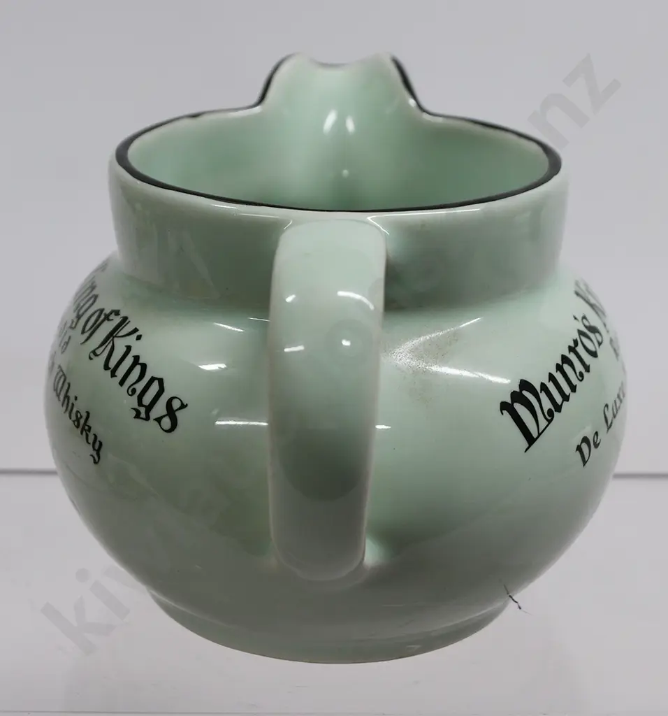 MUNRO'S WHISKY ADVERTISING WHISKEY WATER JUG Image 1++