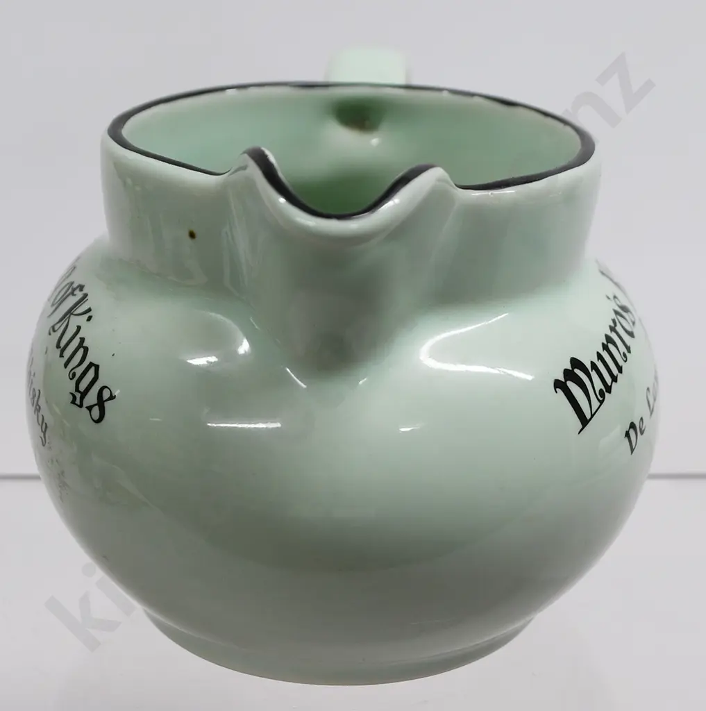 MUNRO'S WHISKY ADVERTISING WHISKEY WATER JUG Image 1++
