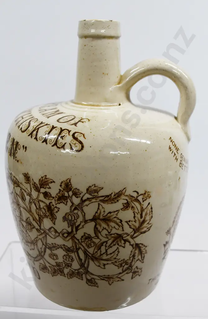 MY QUEEN STONEWARE WHISKY JUG Image 1++