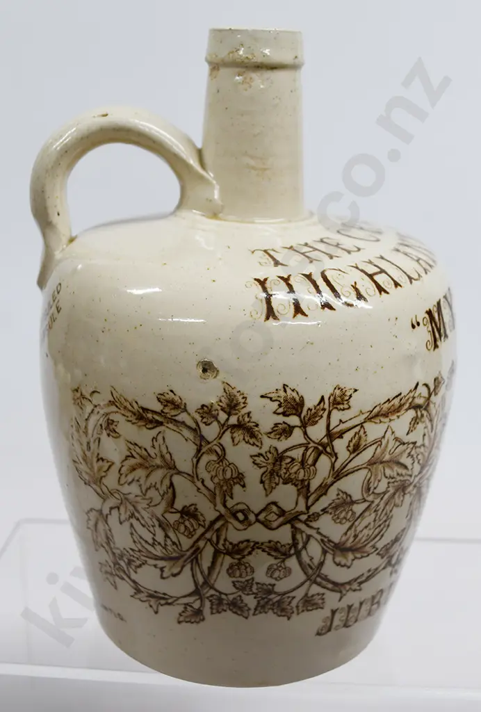 MY QUEEN STONEWARE WHISKY JUG Image 1++