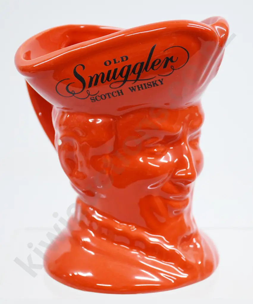 OLD SMUGGLER ADVERTISING WHISKY WATER JUG Image 1++