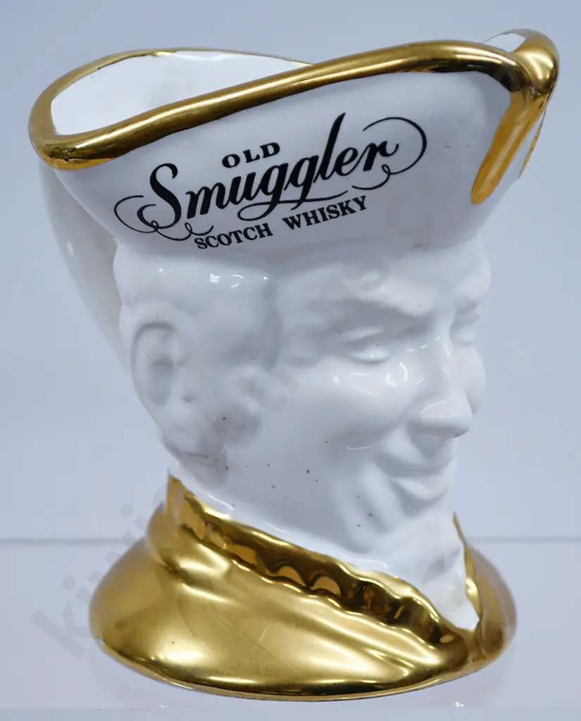 OLD SMUGGLER ADVERTISING WHISKY WATER JUG Image 1++