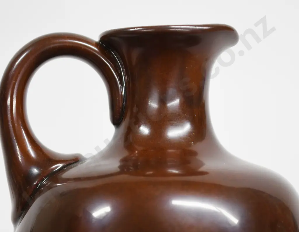 ROYAL DOULTON KINGSWARE PIED PIER FLASK Image 1++