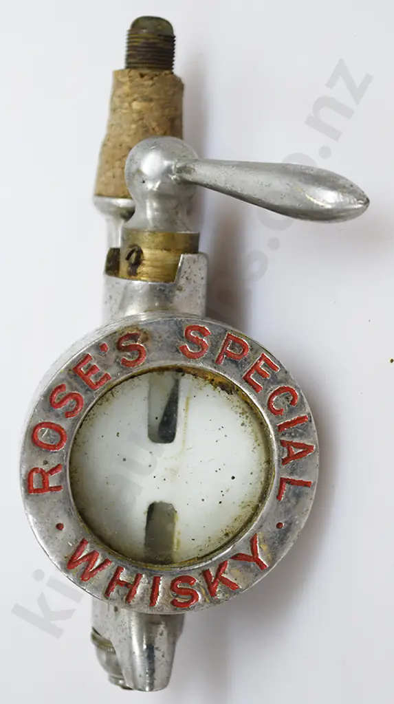 NIP POURER AND STAND, ROSE'S SPECIAL WHISKY Image 1++