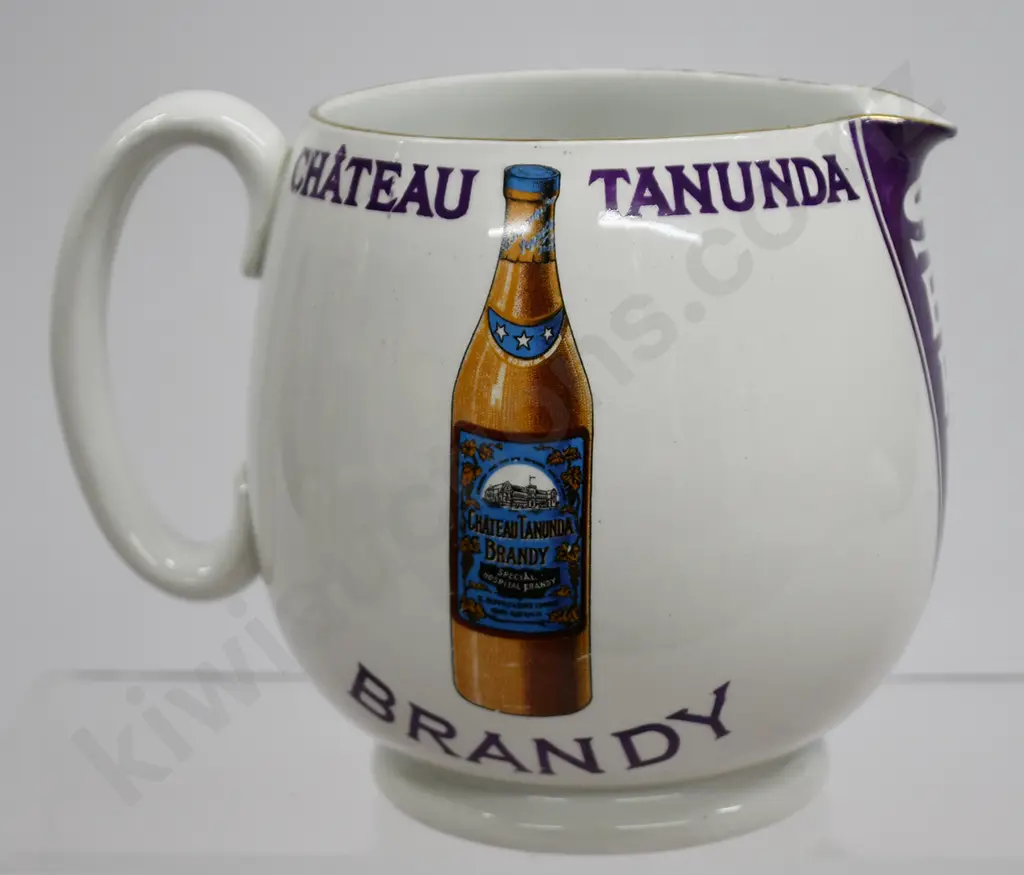 SEPPELT'S CHATEAU TANUNDA BRANDY ADVERTISING JUG Image 1++