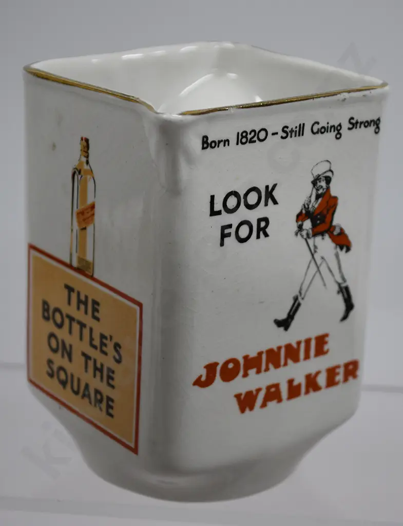 JOHNNIE WALKER SCOTCH WHISKY WATER JUG Image 1++