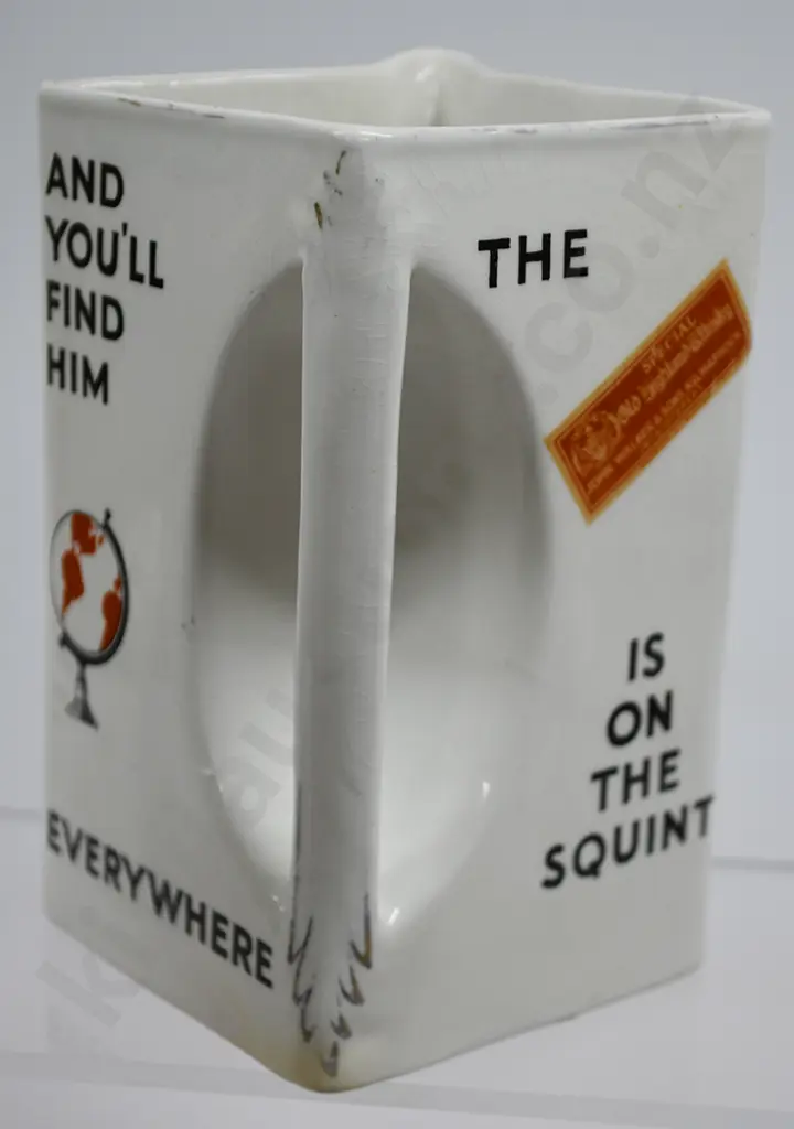 JOHNNIE WALKER SCOTCH WHISKY WATER JUG Image 1++