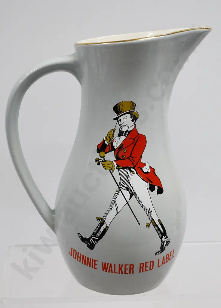 JOHNNIE WALKER SCOTCH WHISKY WATER JUG Image 1++