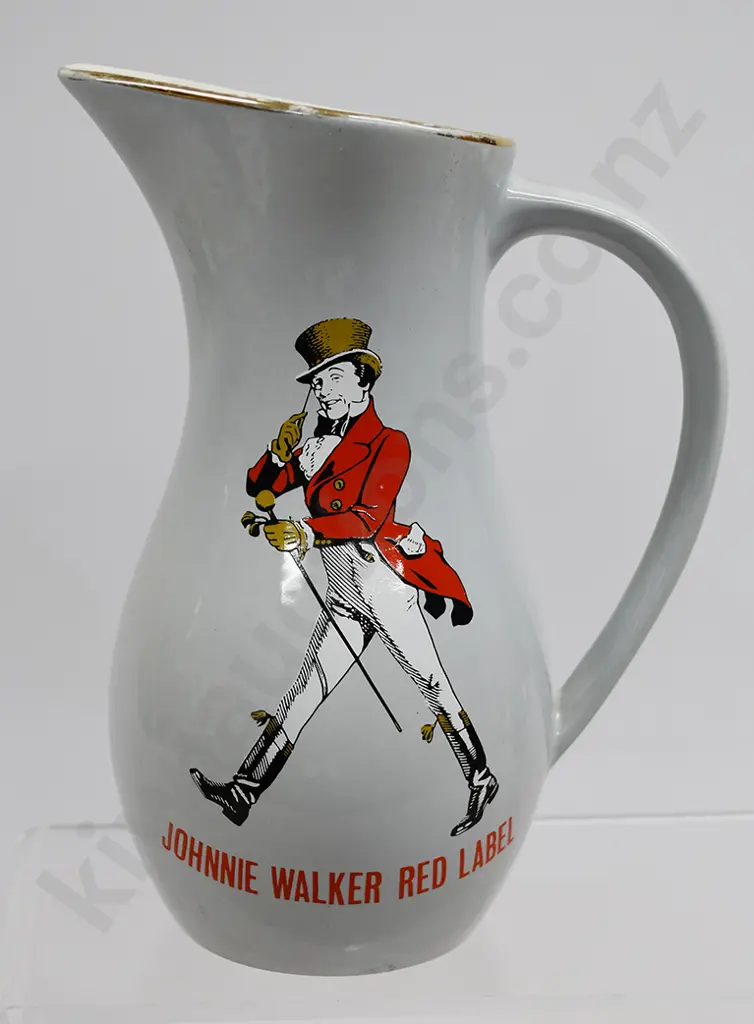 JOHNNIE WALKER SCOTCH WHISKY WATER JUG Image 1++