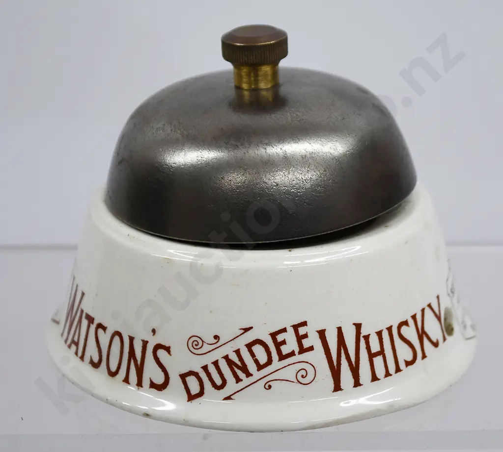 WATSON'S ENCORE WHISKY ADVERTISING COUNTER BELL Image 1++