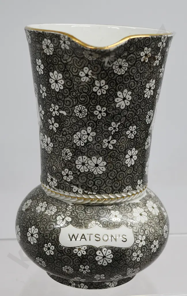 WATSON'S NO.10 SCOTCH ADVERTISING WATER JUG Image 1++