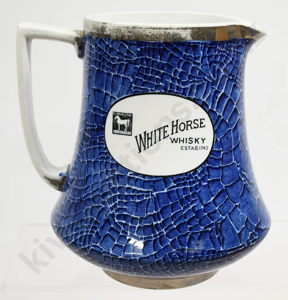 WHITE HORSE SCOTCH WHISKY ADVERTISING WATER JUG Image 1++