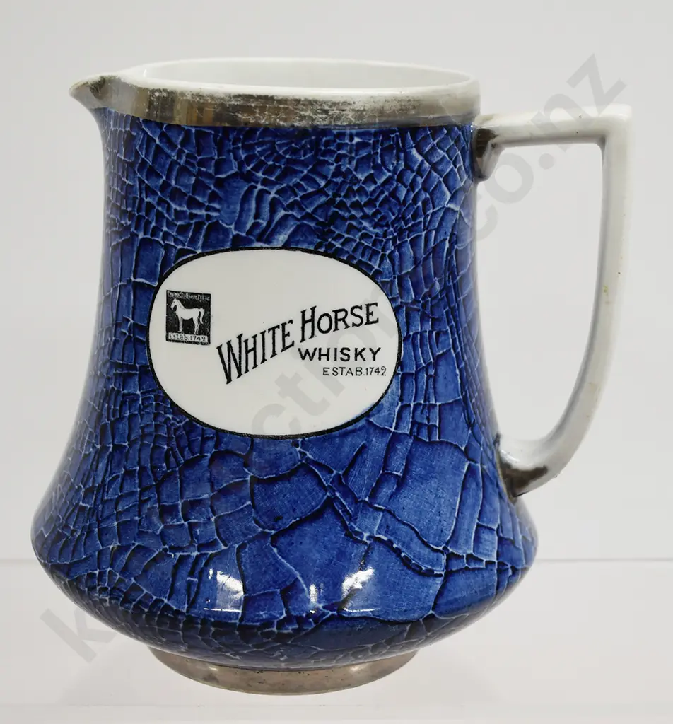 WHITE HORSE SCOTCH WHISKY ADVERTISING WATER JUG Image 1++