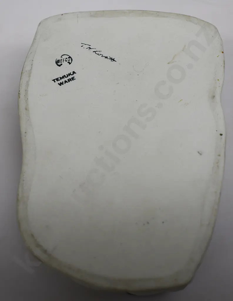 TEMUKA WARE TROUGH VASE TOADSTOOLS Image 1++