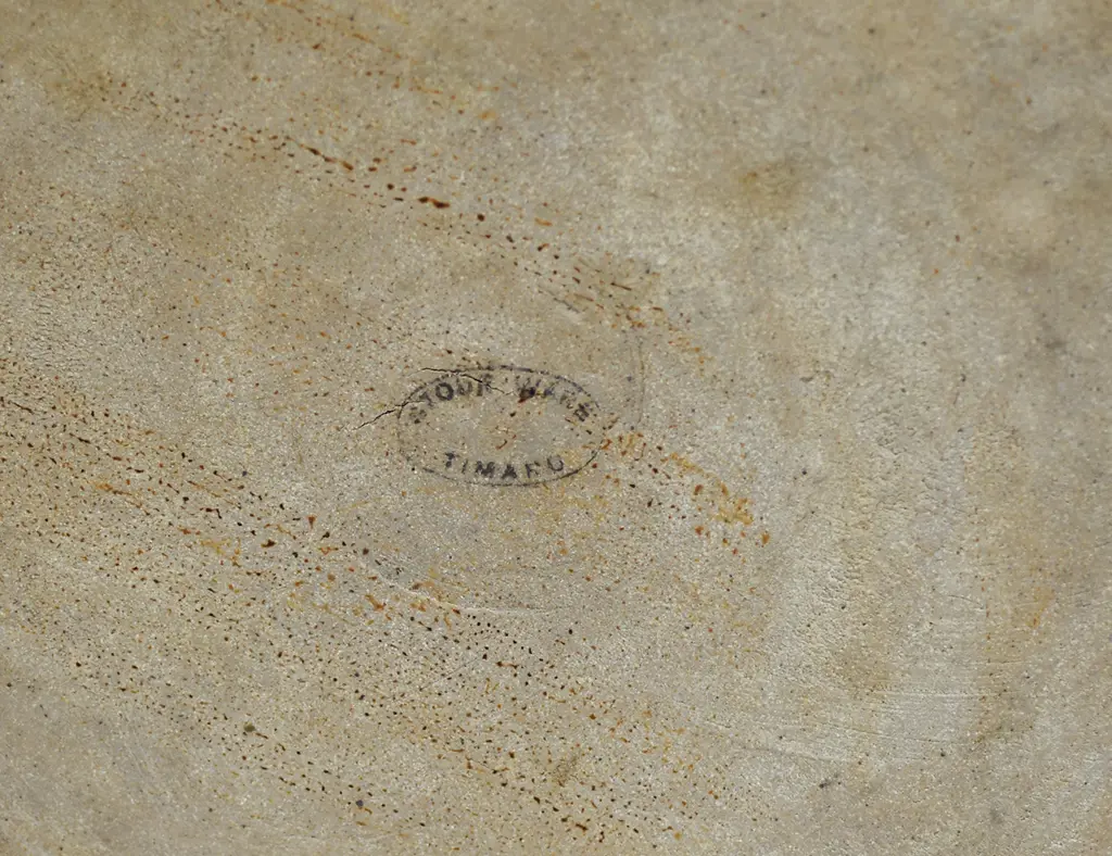 STOUR WARE TIMARU COVERED CHEESE STORAGE POT Image 1++