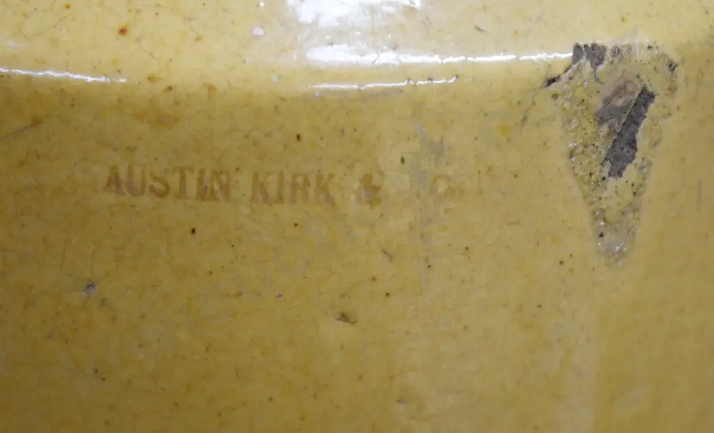 AUSTIN KIRK & CO STORAGE JAR Image 1++