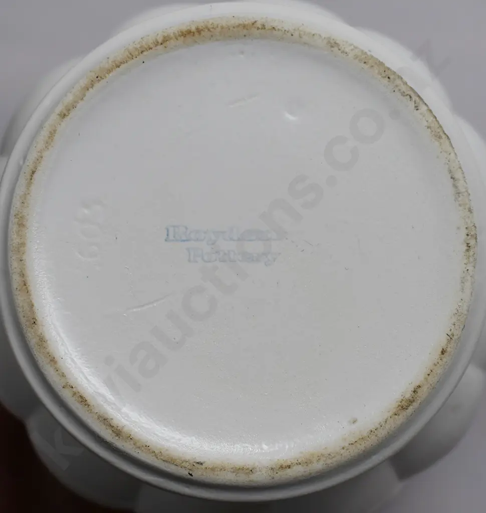 CROWN LYNN FLAT TOP URN VASE NUMBER 603 Image 1++