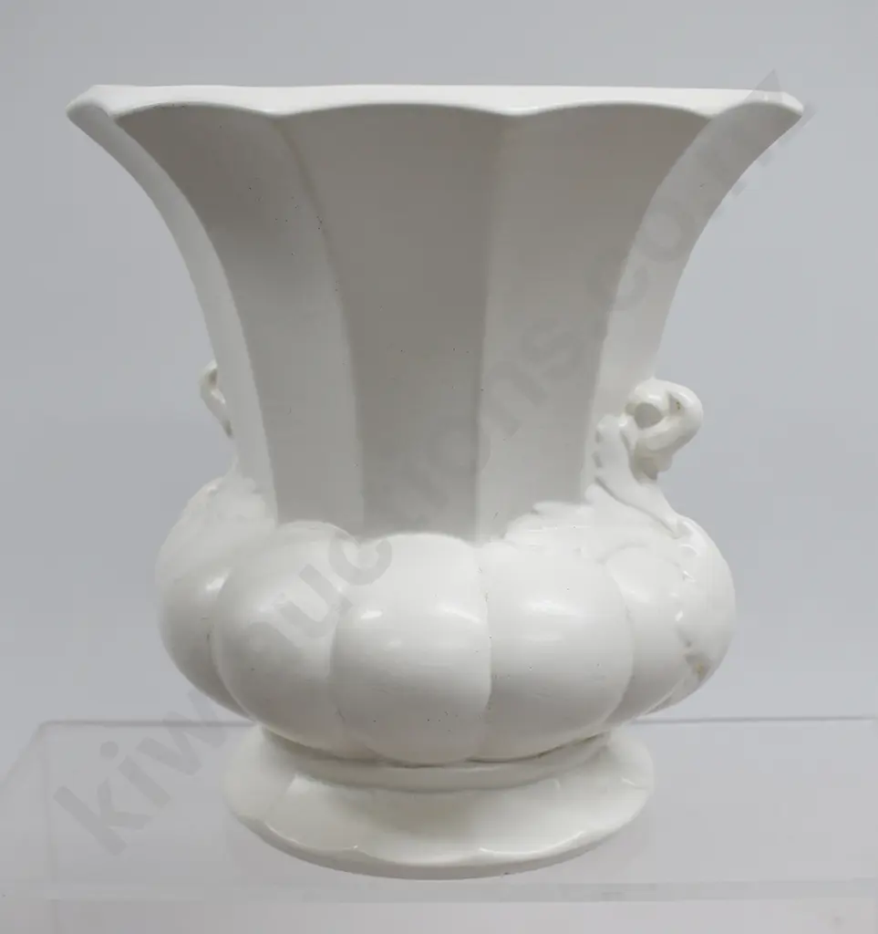 CROWN LYNN FLAT TOP URN VASE NUMBER 603 Image 1++