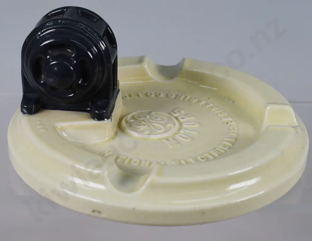 TEMUKA PROMOTIONAL ASHTRAY FOR GENERAL ELECTRIC MOTORS Image 1++