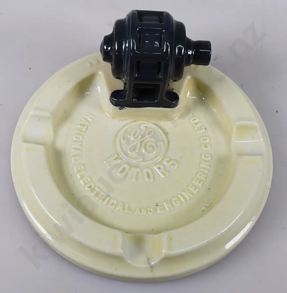 TEMUKA PROMOTIONAL ASHTRAY FOR GENERAL ELECTRIC MOTORS Image 1++