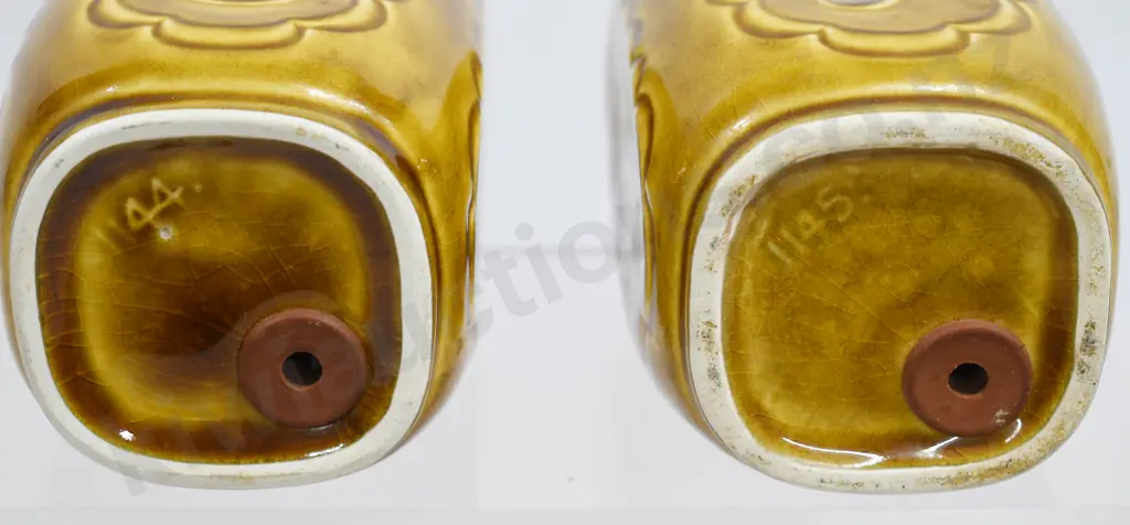 CROWN LYNN BARBEQUE SALT & PEPPER 1970's Image 1++