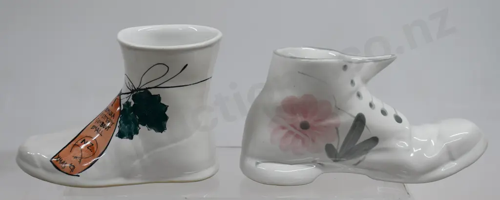 TEMUKA WARE ADVERTISING & FLORAL BOOTS Image 1++