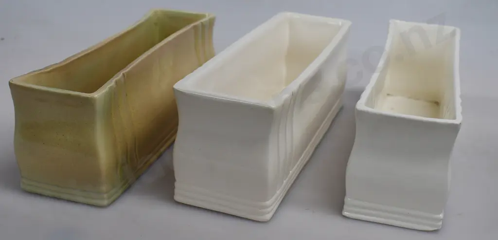 O C STEPHENS DUNEDIN TROUGH VASES Image 1++