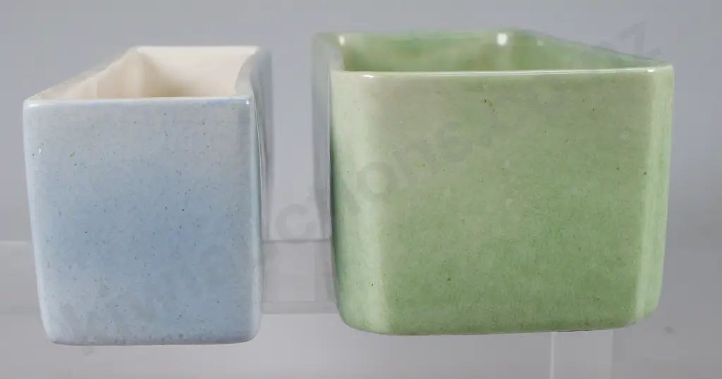 O C STEPHENS DUNEDIN TROUGH VASES Image 1++