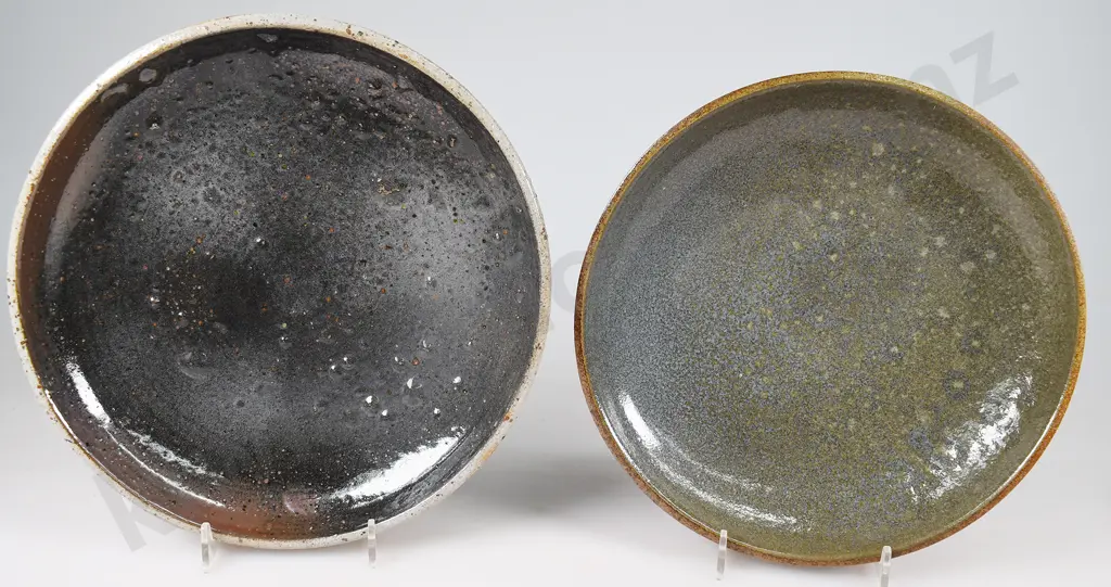 O C STEPHENS DUNEDIN PLATES ORON OXIDE GLAZE Image 1++