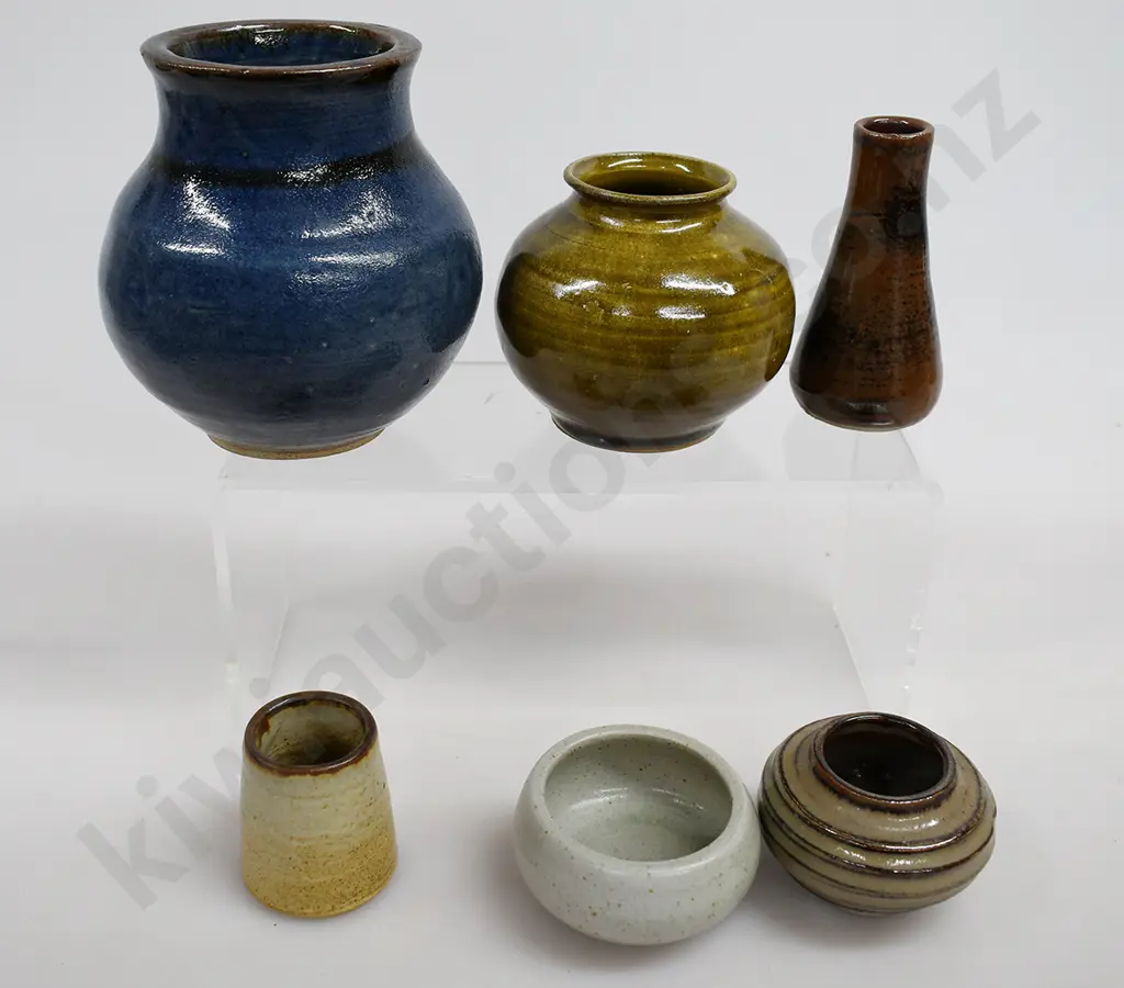 O C STEPHENS DUNEDIN STONEWARE VASES, DISHES Image 1++