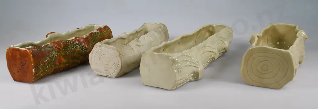 MOLLE' POTTERY TROUGH VASES Image 1++