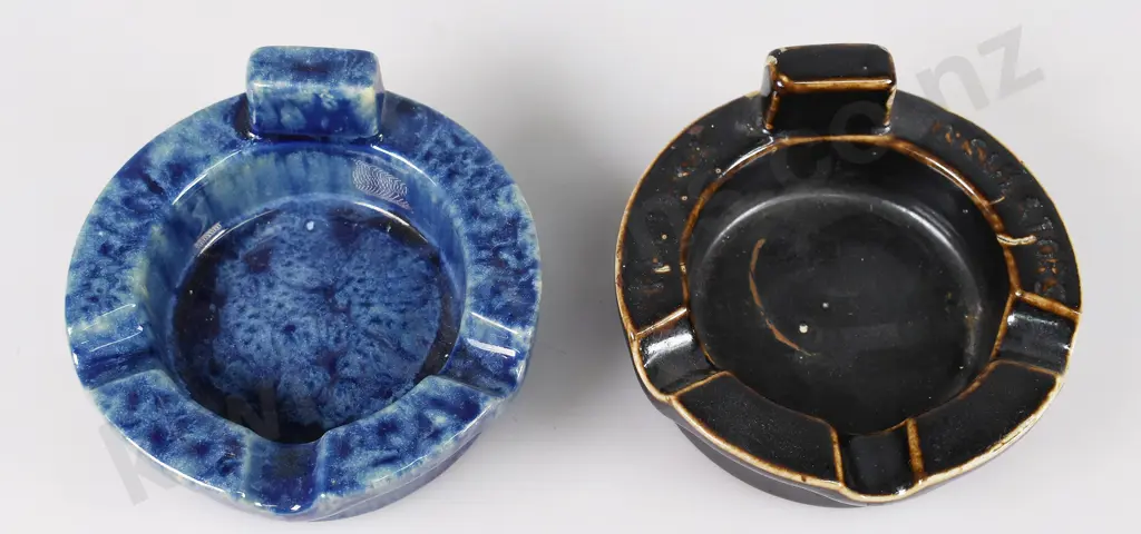 TEMUKA INSULATORS POTTERY ASHTRAYS Image 1++