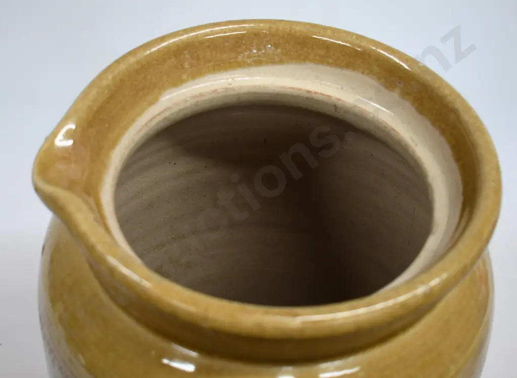 HUTSON CREAM CROCK, 2 GALLON Image 1++