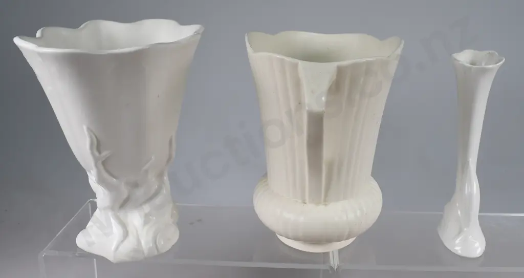 CROWN LYNN TROUGH VASES Image 1++