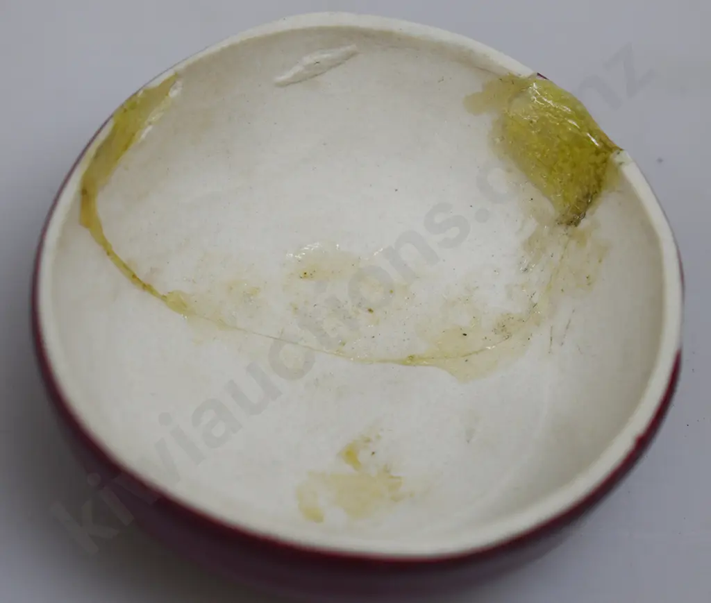 CROWN LYNN LIDDED GINGER JAR PLUM Image 1++