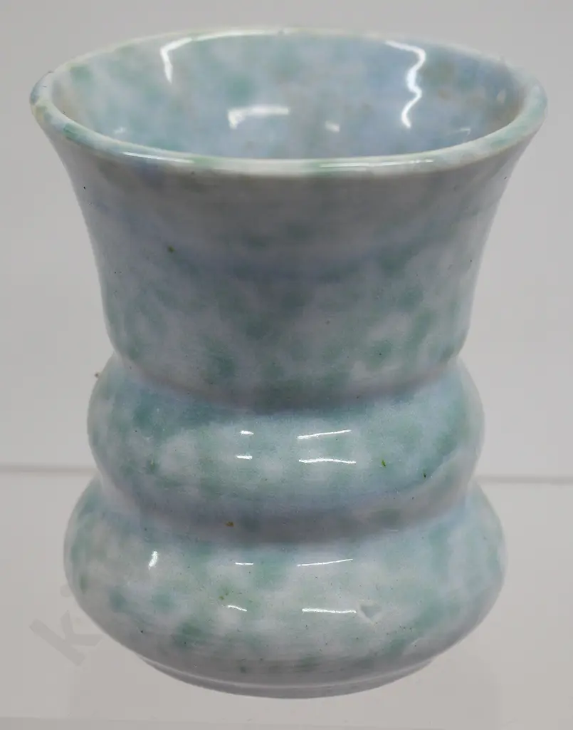 CROWN LYNN BLUE MINI VASES Image 1++