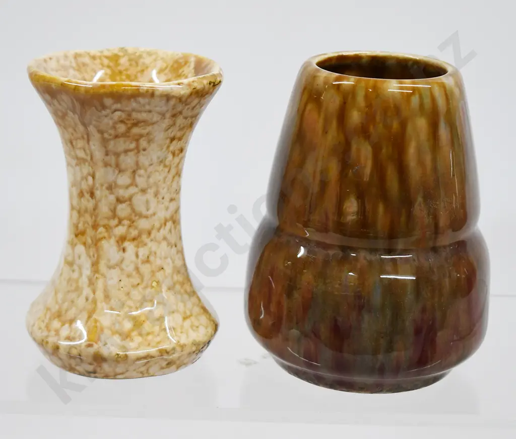 CROWN LYNN GLAZED MINI VASES Image 1++